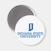 Aimant Université d'État de l'Indiana (Recto/Verso)