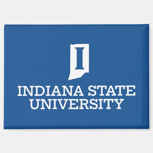 Aimant Université d'État de l'Indiana (Recto)