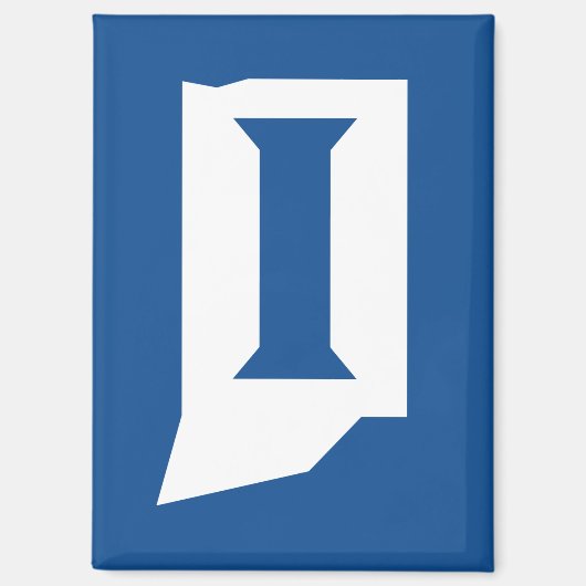 Aimant Université d'État de l'Indiana (Recto)