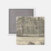 Aimant Université du Kansas (Recto/Verso)