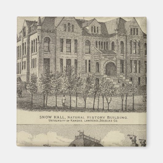 Aimant Université du Kansas (Devant)