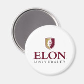 Aimant Université Elon (Recto/Verso)