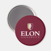 Aimant Université Elon (Recto/Verso)