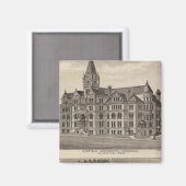 Aimant Université Garfield, Kansas (Recto/Verso)