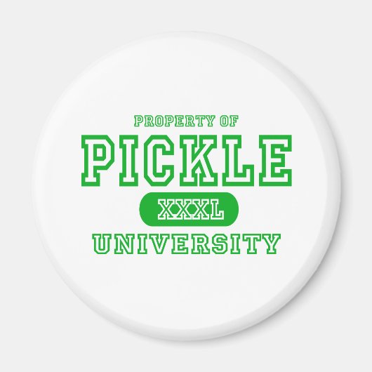 Aimant Université Pickle (Devant)