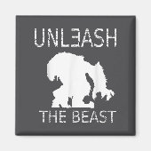 Aimant Unleahe Workout Motivation Gym Graphic  (Devant)