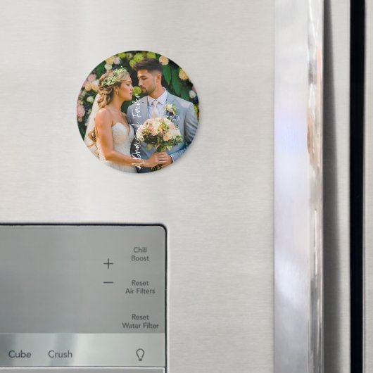 Aimant #UnPromesseDEternitéMagnet (In situ (réfrigérateur))