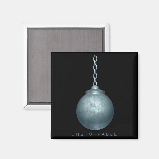 Aimant Unstoppable Motivation  (Recto/Verso)