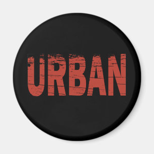 Aimant urbain explorer urbex lettrage script graphique