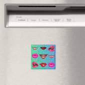 Aimant Urban Funky Hip Cool Lips Motif (In Situ (Lave-vaisselle))
