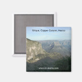 Aimant Urique, Copper Canyon, Mexique (Recto/Verso)