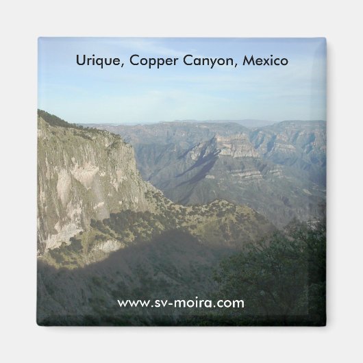 Aimant Urique, Copper Canyon, Mexique (Devant)
