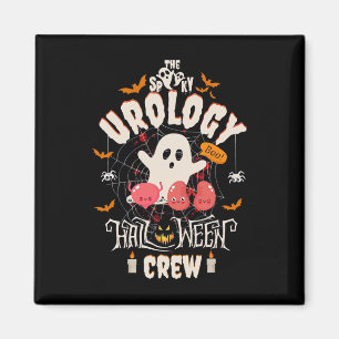 Aimant Urologie Halloween Crew Cute Ghost Nurse Student