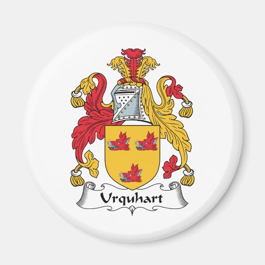 Aimant Urquhart Family Crest (Devant)