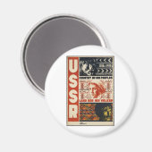 AIMANT URSS VINTAGE (Recto/Verso)