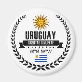 Aimant Uruguay (Devant)