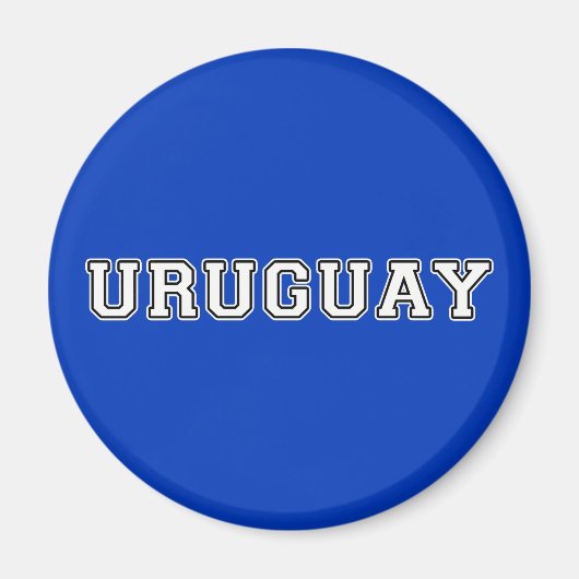 Aimant Uruguay (Devant)