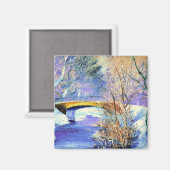 Aimant Ury - Tiergarten im Winter, célèbre peintureTier (Recto/Verso)