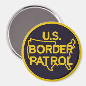 Aimant US Border Patrol (Recto/Verso)