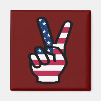Aimant US Victory Sign
