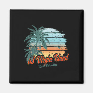 Aimant Us Virgin Island Beach St. Thomas Shirt Lost Parad