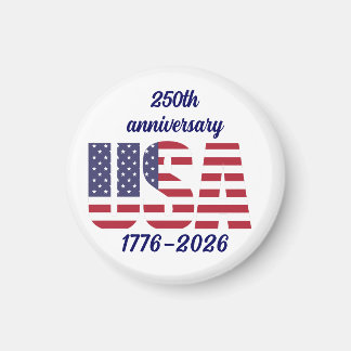 Aimant USA 250th Anniversary Semiquincentennial 1776–2026