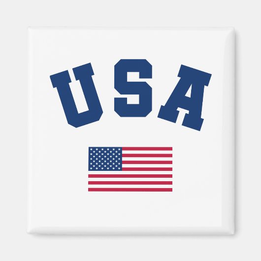 Aimant USA 4 juillet fête de l'Indépendance 1776 (Devant)