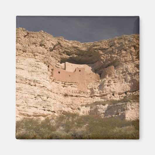 Aimant USA, Arizona, Camp Verde : Château de Montezuma (Devant)