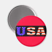 Aimant USA Blk 11x3 (Recto/Verso)