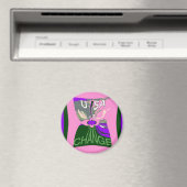 Aimant USA Change Art Print (In Situ (Lave-vaisselle))