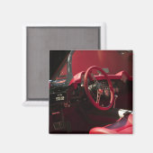 Aimant USA, Kentucky, Bowling Green : Corvette nationale (Recto/Verso)