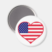 Aimant USA Love (Recto/Verso)