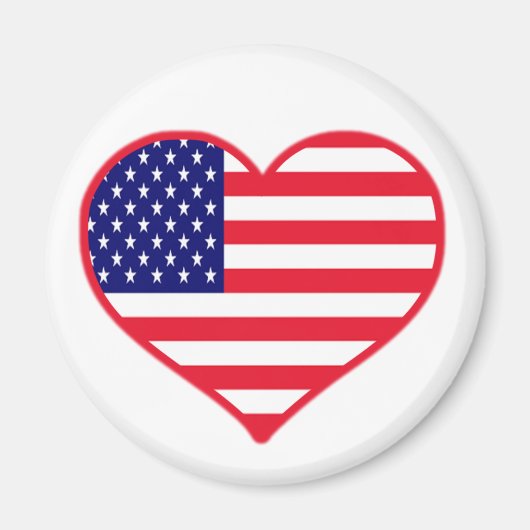 Aimant USA Love (Devant)