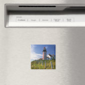 Aimant USA, Maine, Lubec. Phare de West Quoddy Head (In Situ (Lave-vaisselle))