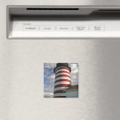 Aimant USA, Maine, Lubec. West Quoddy Head LIghthouse (In Situ (Lave-vaisselle))