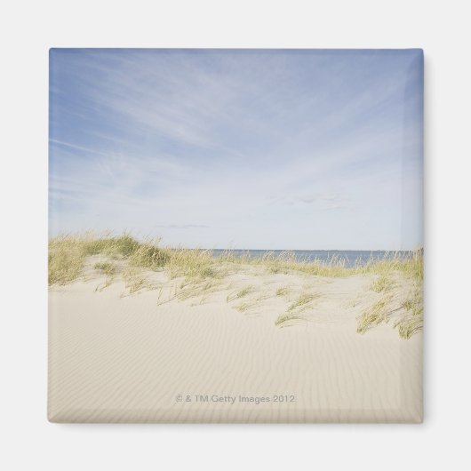 Aimant USA, Massachusetts, Cape Cod, Nantucket, sable (Devant)