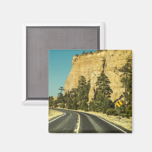 Aimant USA Nouveau Mexique Paysage (Recto/Verso)