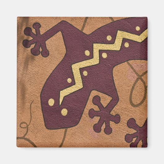 Aimant USA, Nouveau Mexique, Père Noël Fe. Section de gro (Devant)