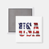 Aimant USA Patriotique (Recto/Verso)