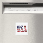 Aimant USA Patriotique (In Situ (Lave-vaisselle))