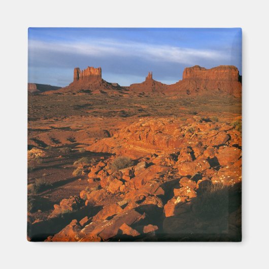 Aimant USA, Utah, Monument Valley. Lumière du coucher du (Devant)