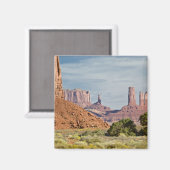 Aimant USA, Utah, Monument Valley Navajo Tribal Park. (Recto/Verso)