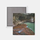 Aimant USA, Utah, Zion National Park. Pittoresque de 3 (Recto/Verso)