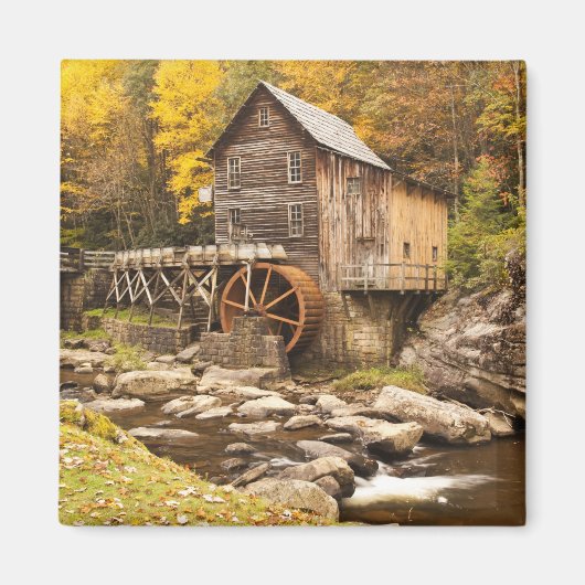 Aimant USA, Virginie-Occidentale, Clifftop. État Babcock (Devant)