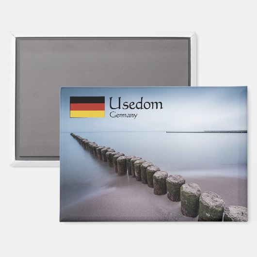 Aimant Usedom Allemagne (Recto/Verso)