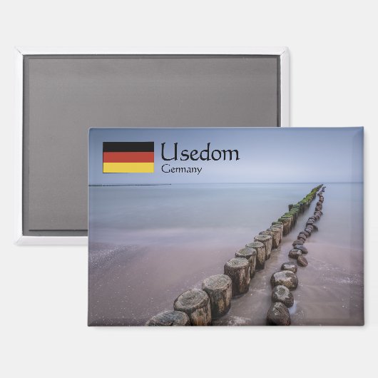 Aimant Usedom Allemagne (Recto/Verso)