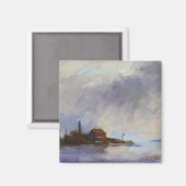 Aimant "Usine de peinture de Gloucester" (Recto/Verso)
