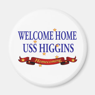 Aimant USS à la maison bienvenu Higgins