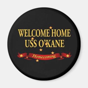 Aimant USS à la maison bienvenu O'Kane