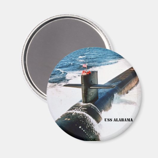 AIMANT USS ALABAMA (Recto/Verso)